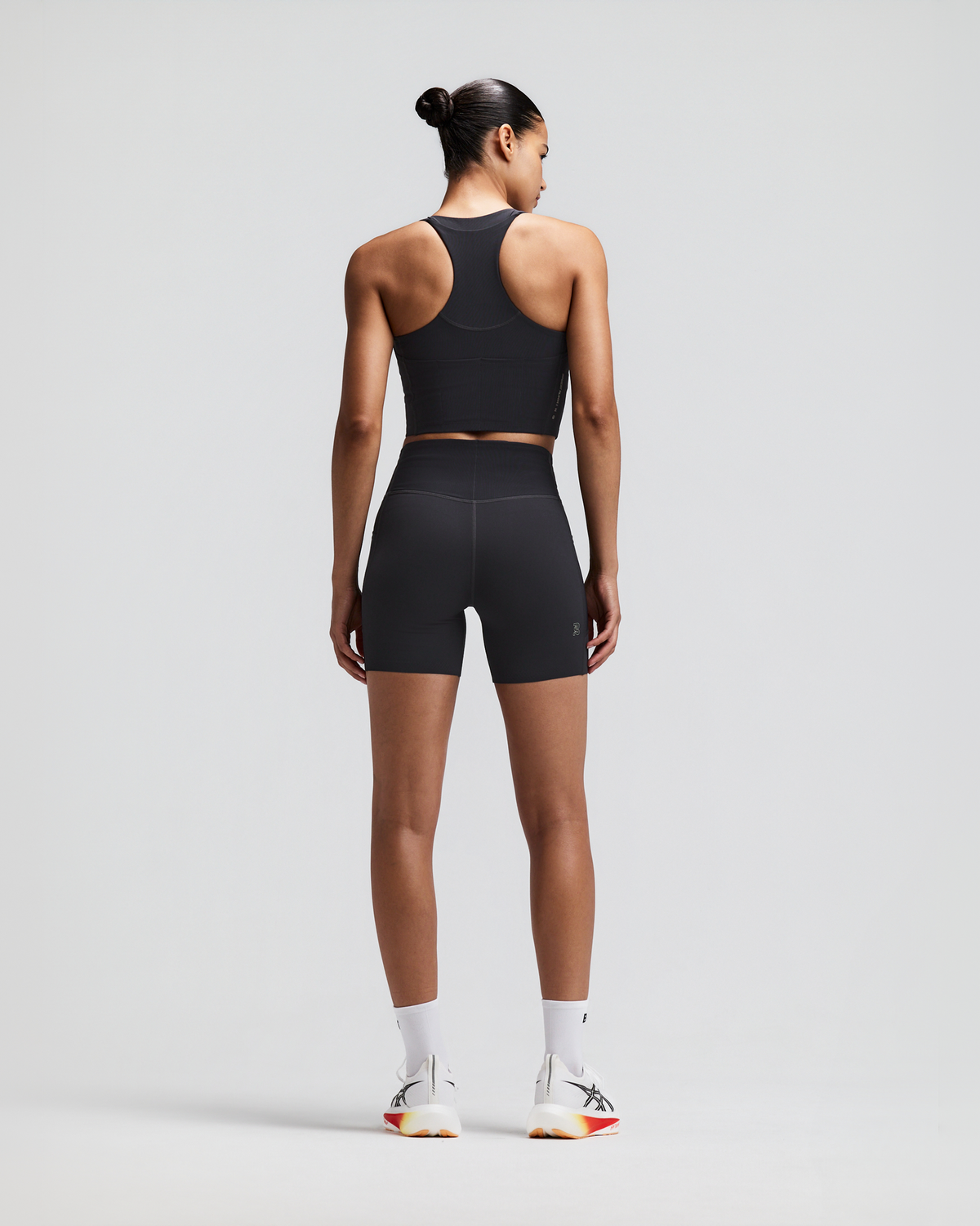 Women's Vanisher™ V-Neck Race Crop - Anthracite