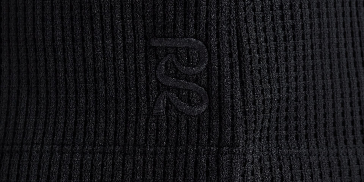 Men's Polartec® Waffle Long Sleeve - Black