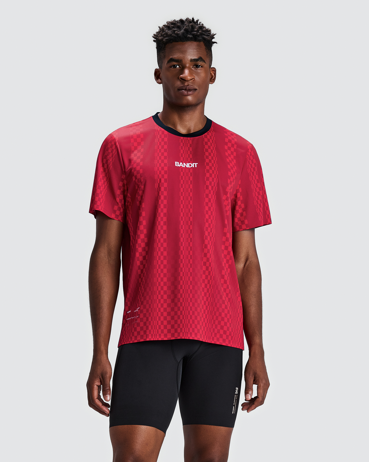 Men's Specter™ Performance Run Tee with Flopack™ - Oxide Red