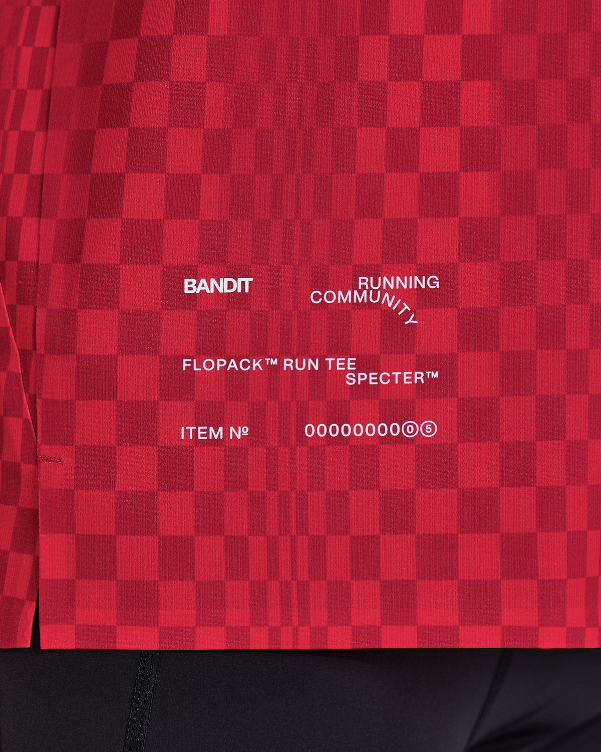 Men's Specter™ Performance Run Tee with Flopack™ - Oxide Red