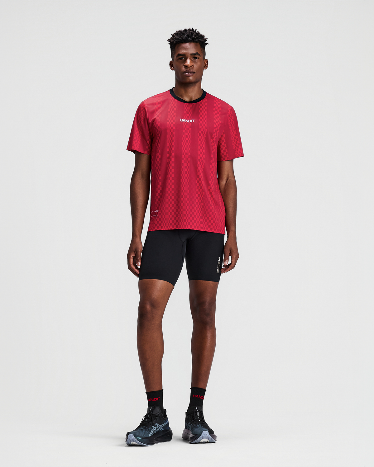 Men's Specter™ Performance Run Tee with Flopack™ - Oxide Red