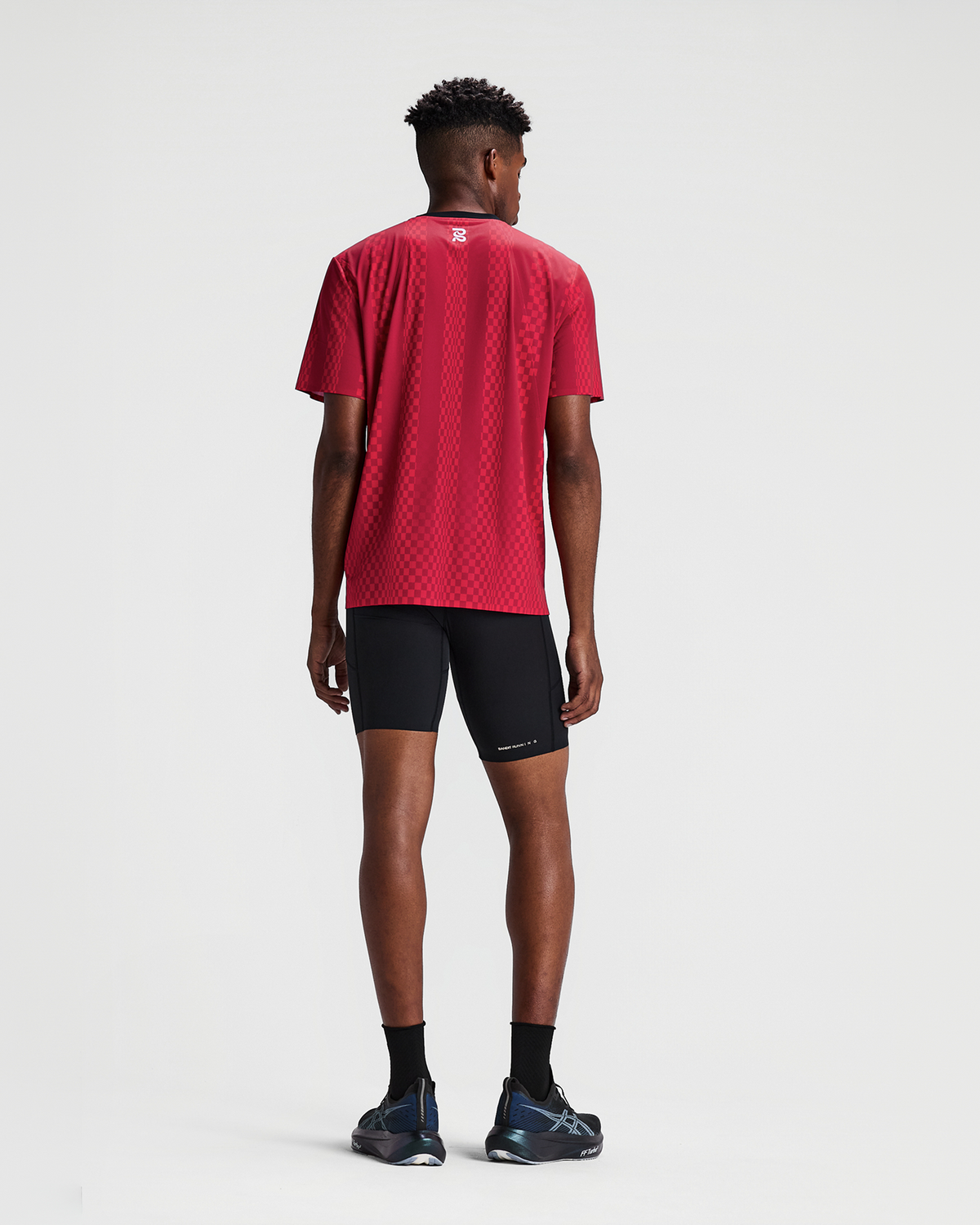 Men's Specter™ Performance Run Tee with Flopack™ - Oxide Red