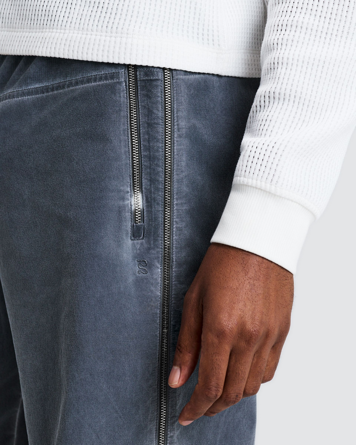 Unisex TerraStretch™ Relaxed Side Zip Pant - Black