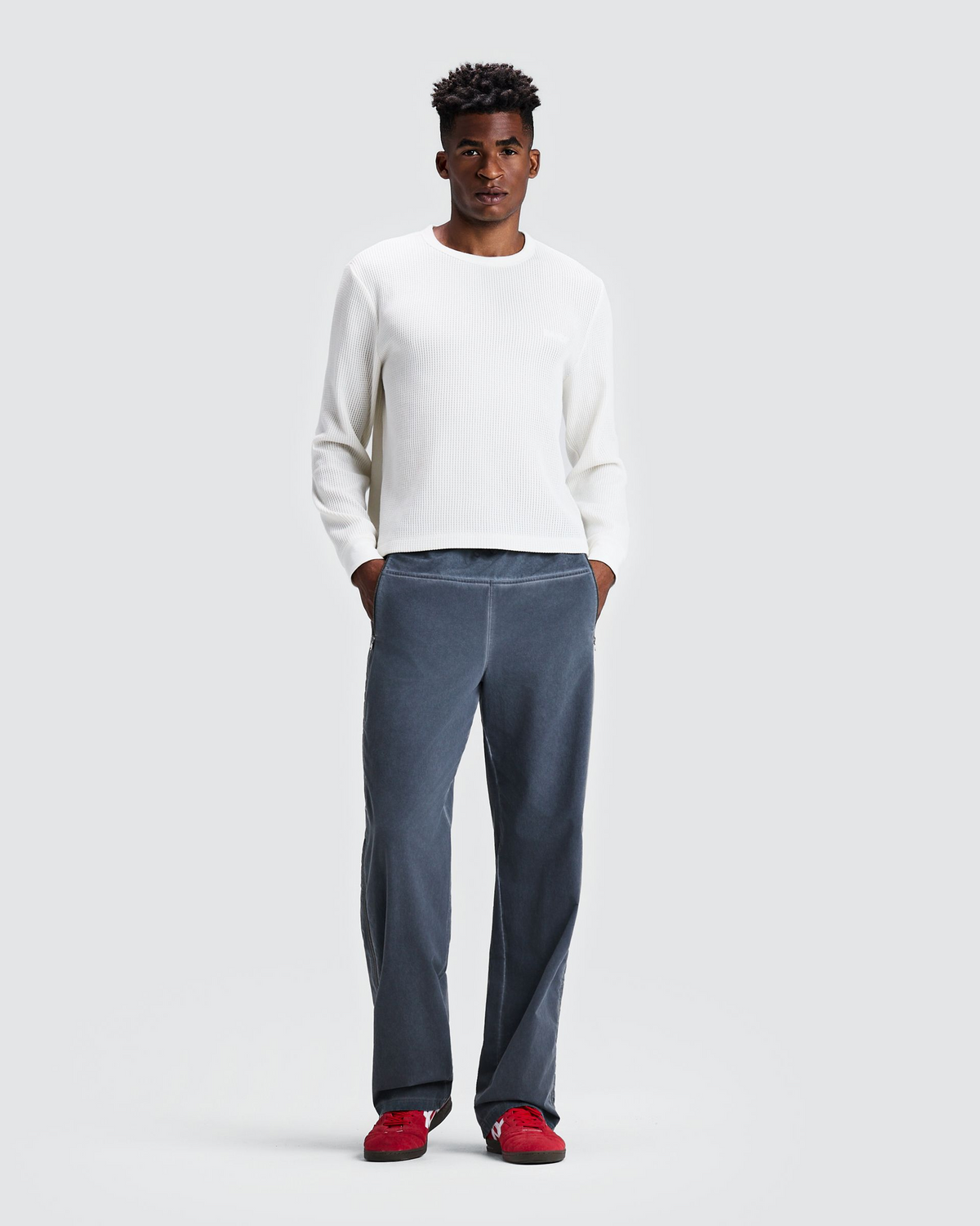 Unisex TerraStretch™ Relaxed Side Zip Pant - Black