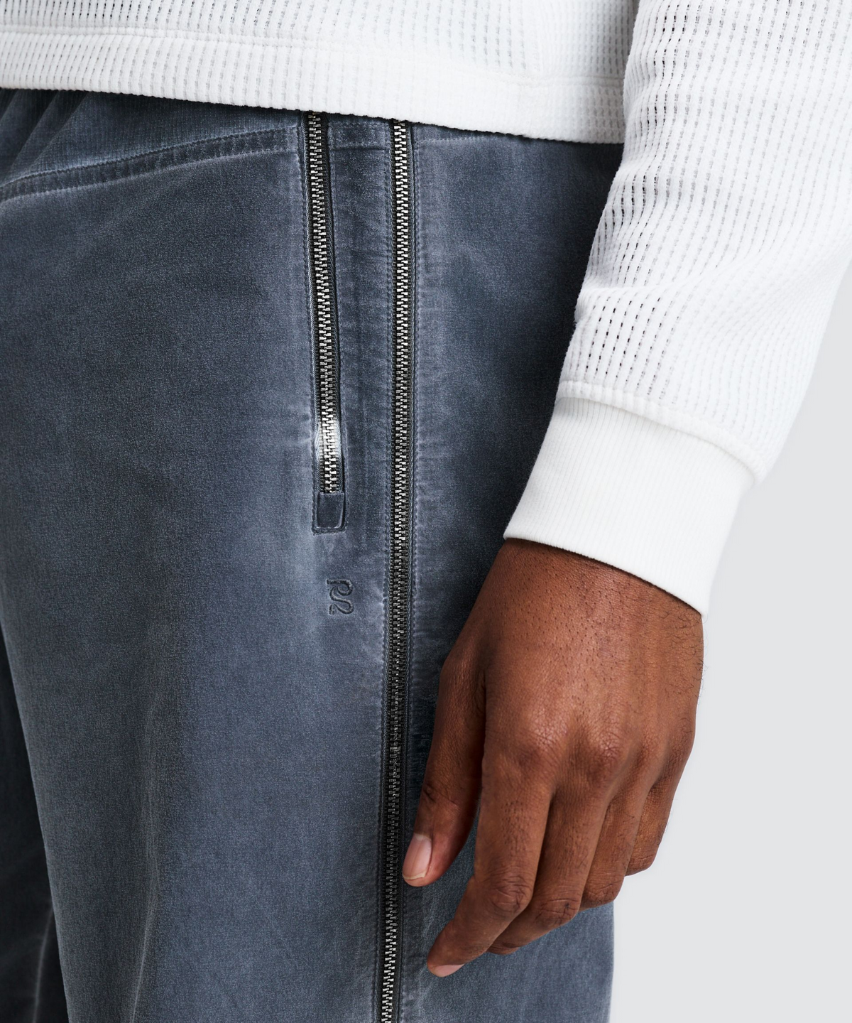 Unisex TerraStretch™ Relaxed Side Zip Pant - Black