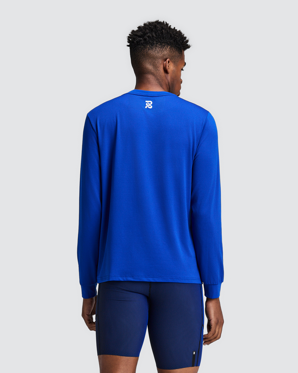 Men's Micromesh™ Long Sleeve - Bauhaus Blue
