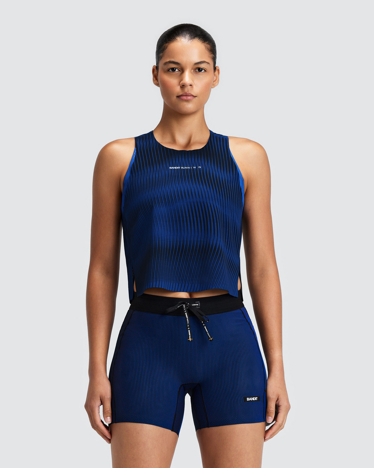 Women's CoolGrid™ Race Singlet - Bauhaus Blue