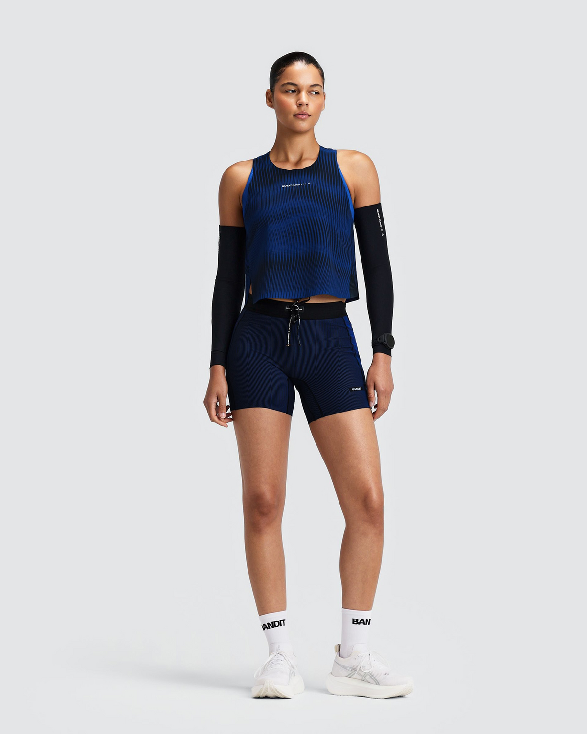 Women's CoolGrid™ Race Singlet - Bauhaus Blue