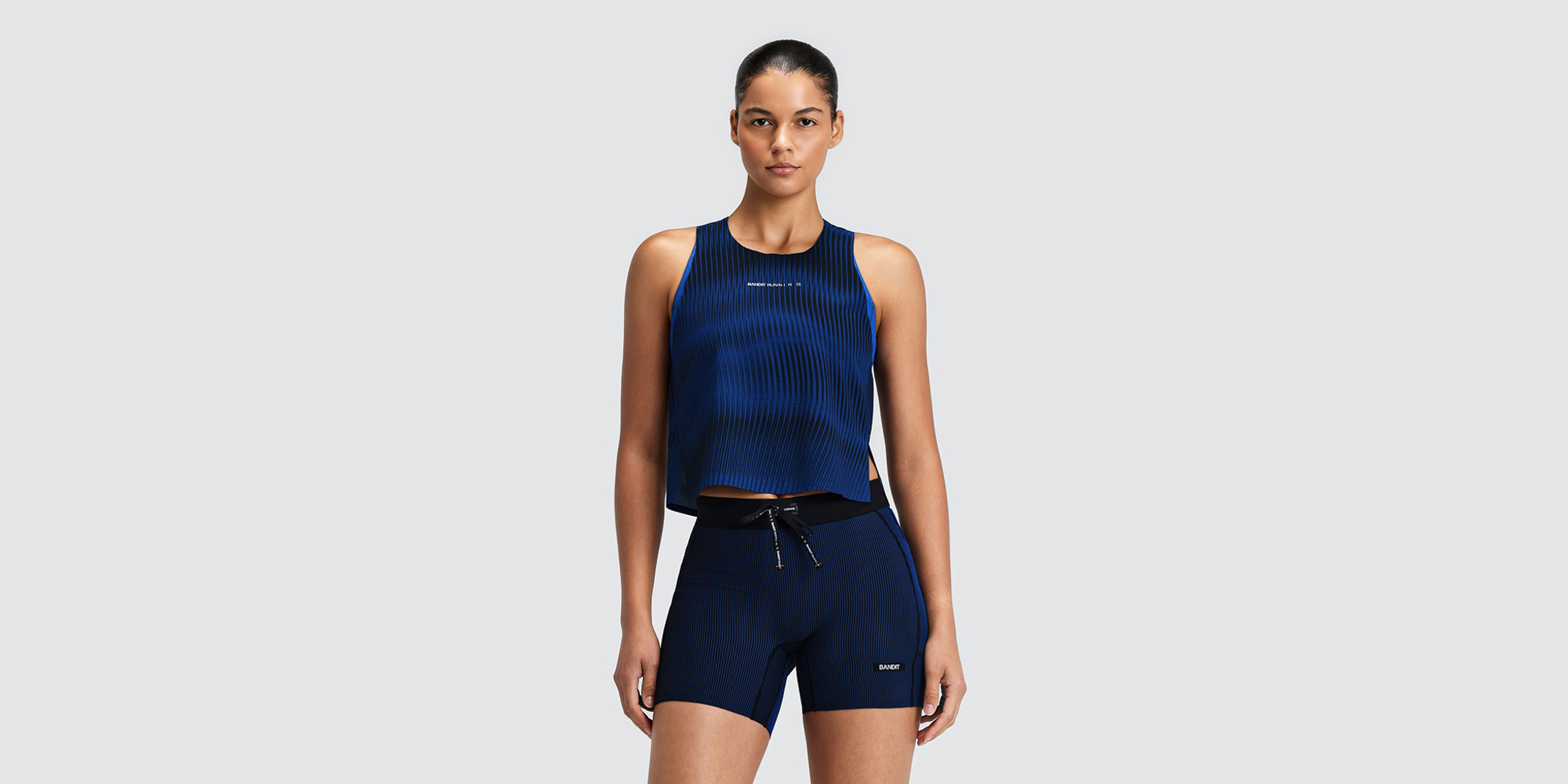 Women's CoolGrid™ Race Singlet - Bauhaus Blue