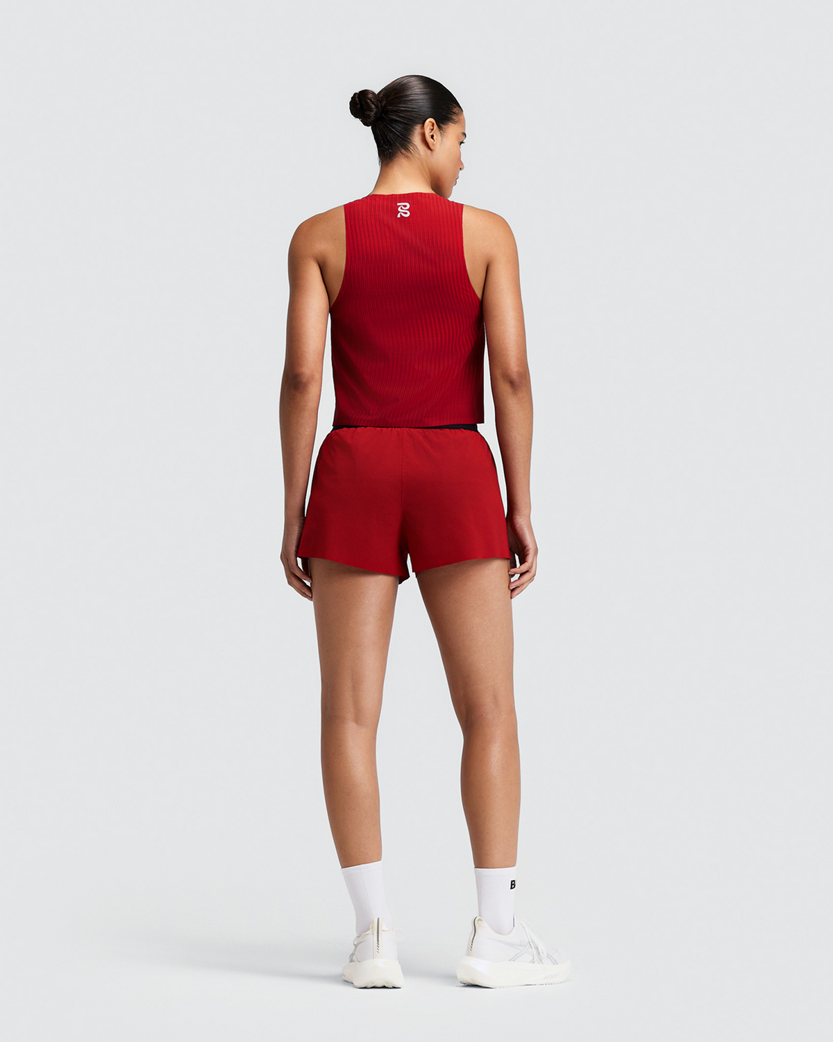 Women's CoolGrid™ Race Singlet - Oxide Red