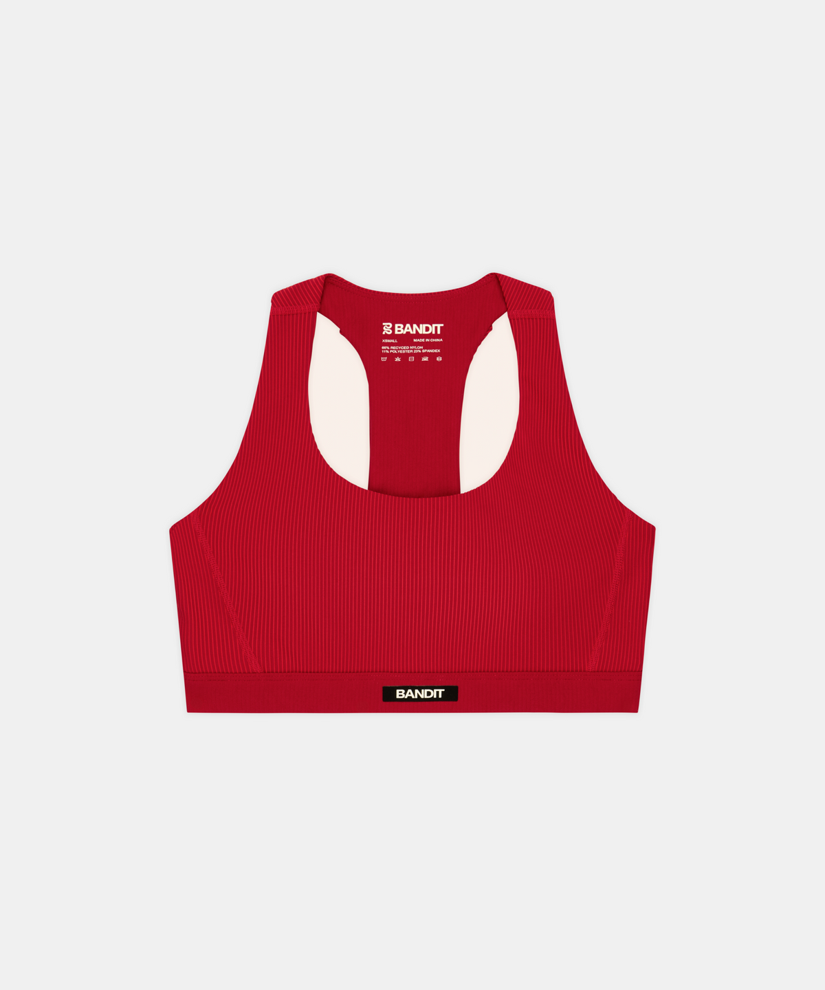 Women's Striped Cadence™ Scoop Neck T-Back Run Bra