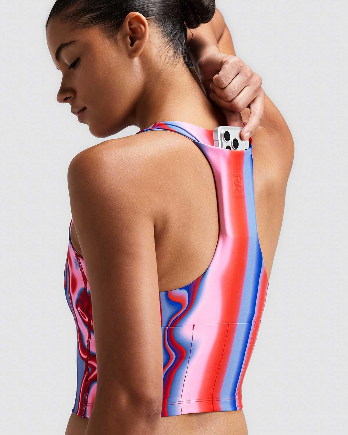 Women's Vanisher™ Race Crop - Melted Stripe Gradient