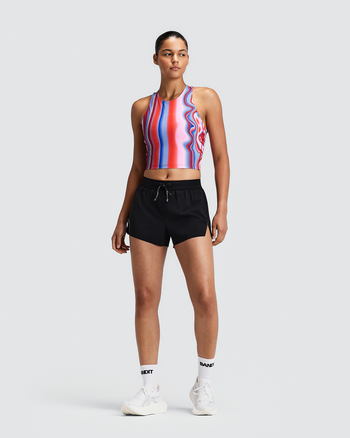 Women's Vanisher™ Race Crop - Melted Stripe Gradient
