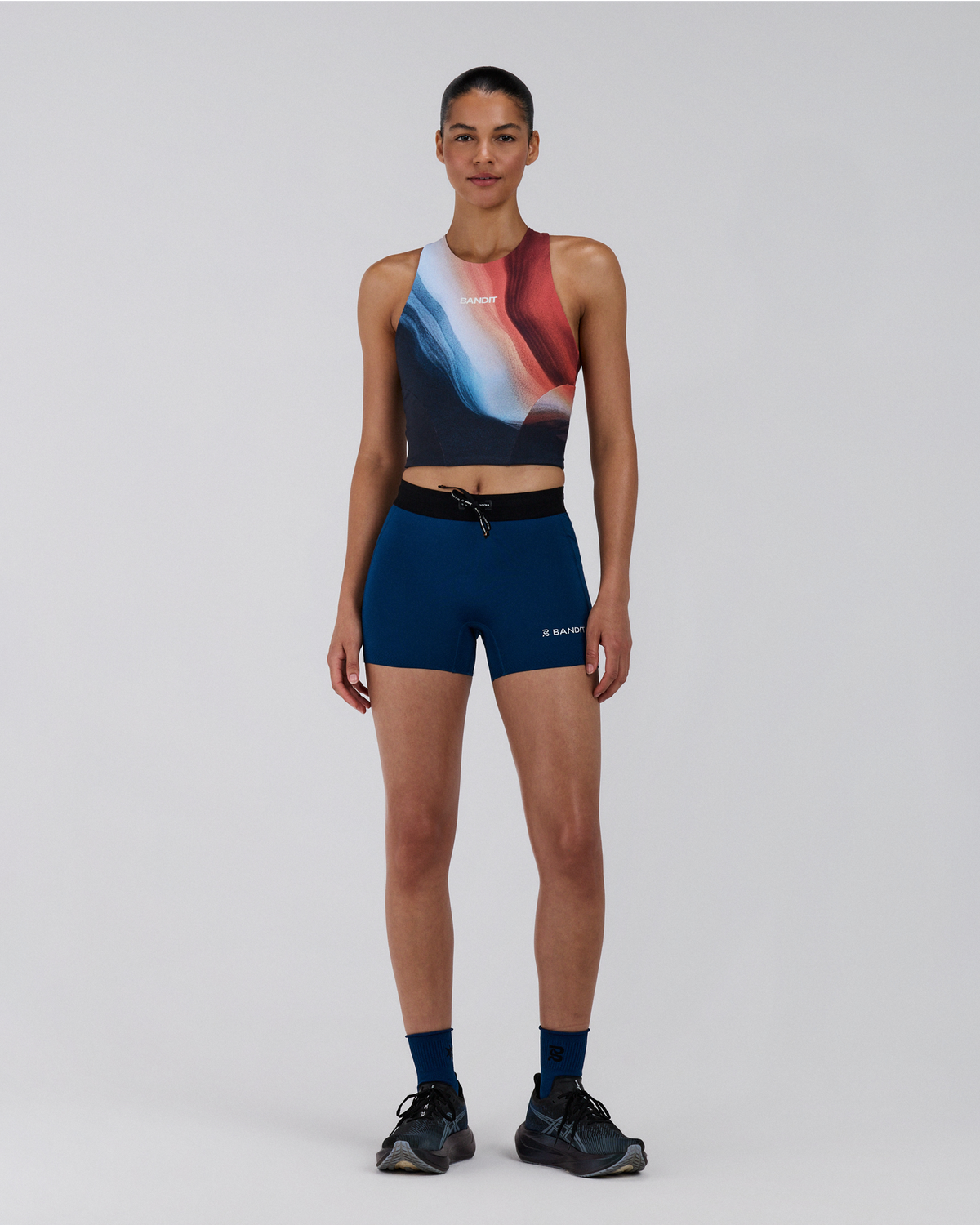 Women's Stamina™ Race Crop - Thermal Field Rusted Apricot
