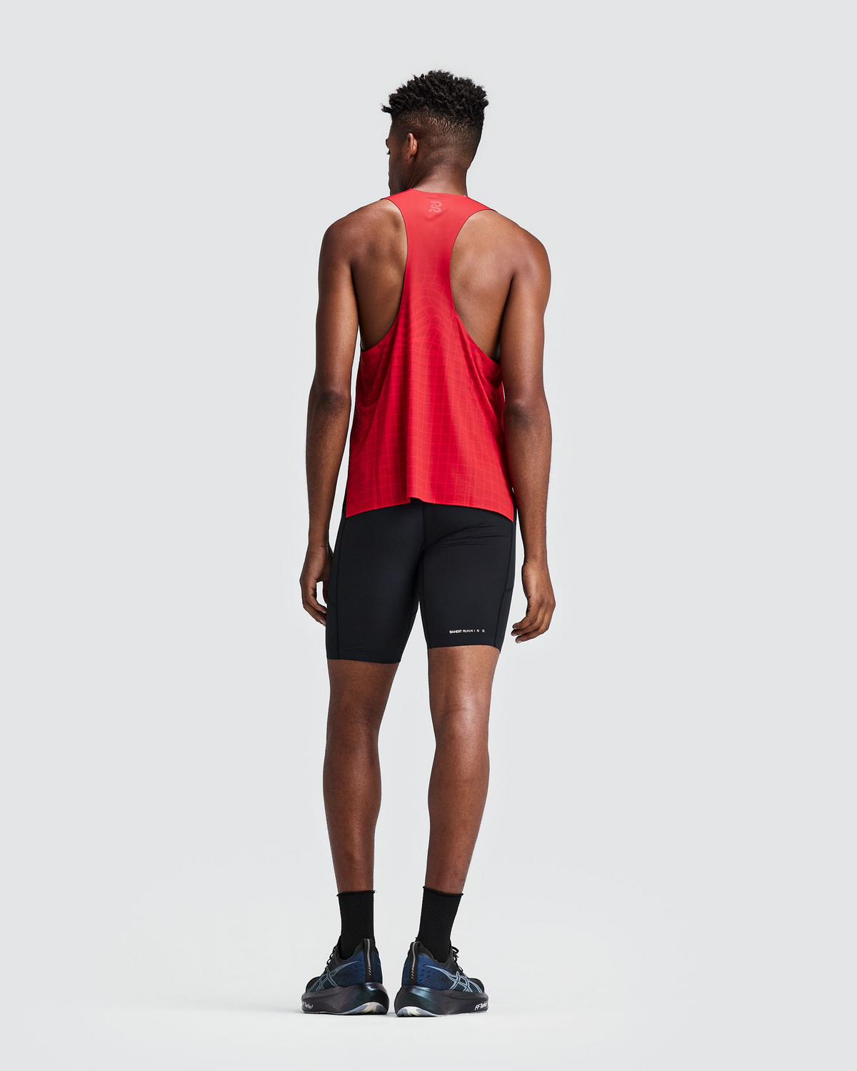 Men's Specter™ Race Singlet with Flopack™ - Oxide Red