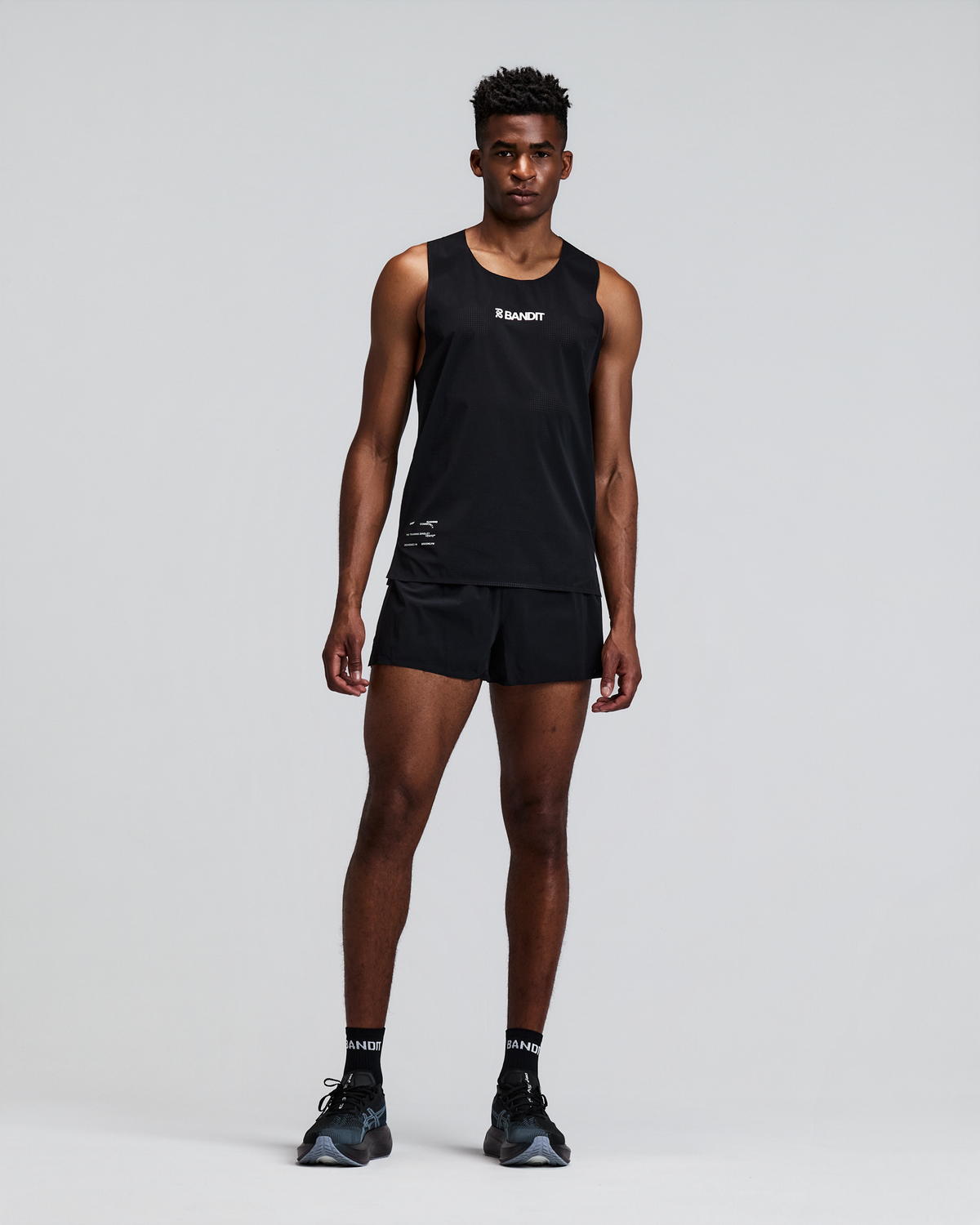 Men's Vento™ Performance Singlet - Black