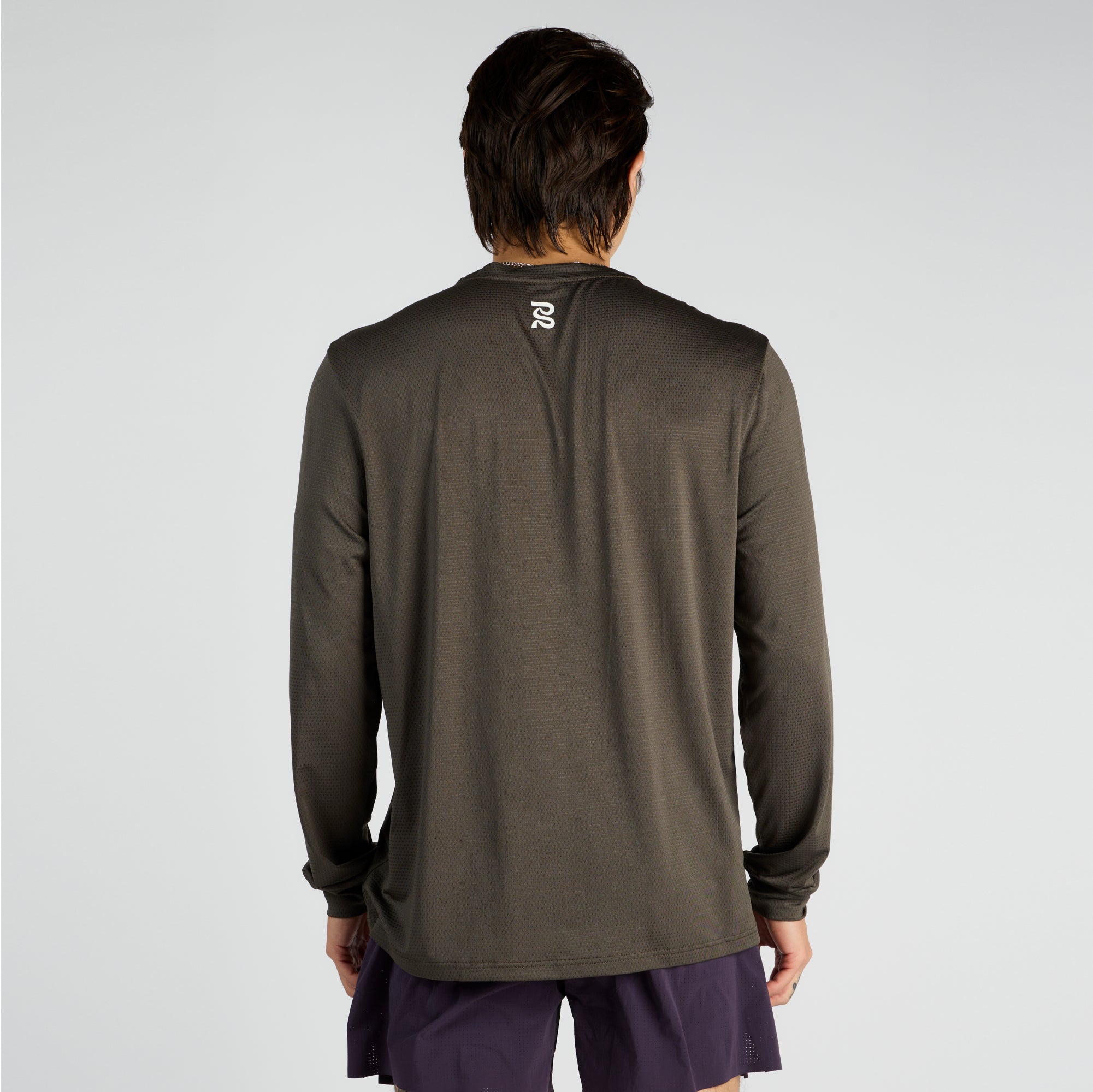Micromesh™ Long Sleeve Tee - Unisex, Olive