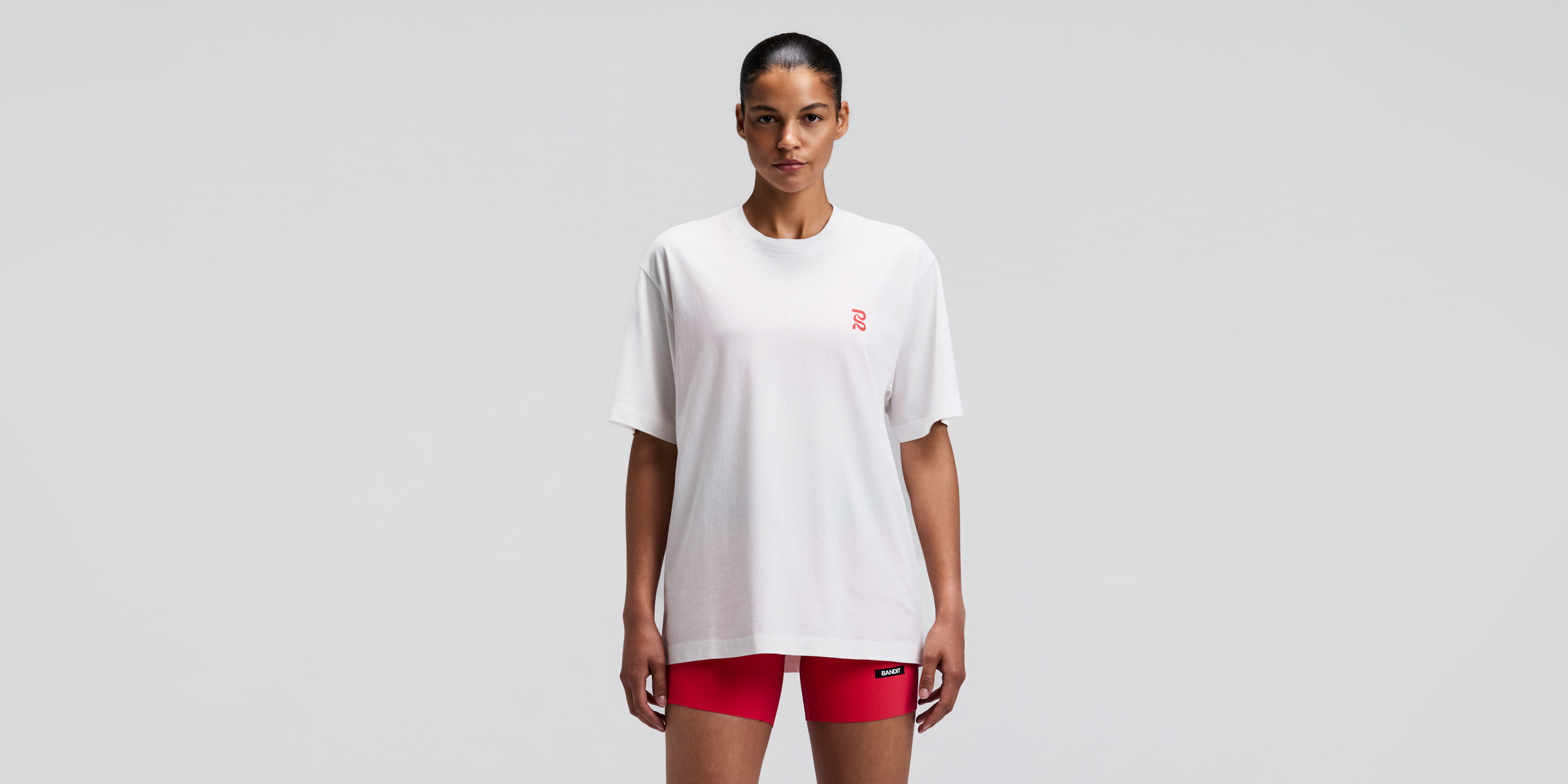 Unisex Cotton Tee - Karel Crosshatch Current