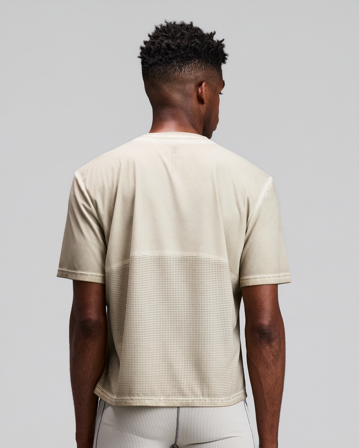 Men's FrioSoft™ Perforated Box Tee - Plaster