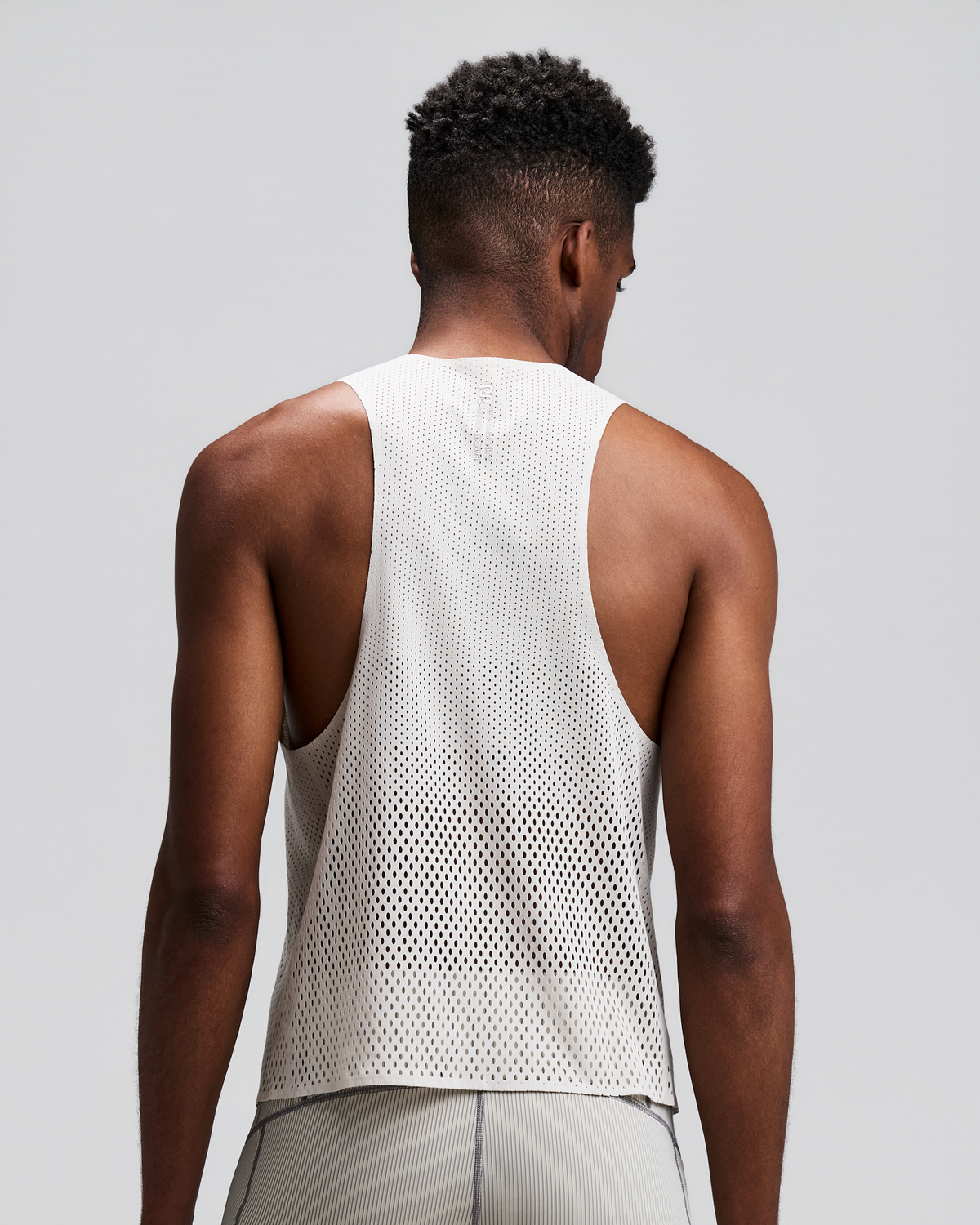 Men's Shredder™ Shorty Race Singlet - Plaster