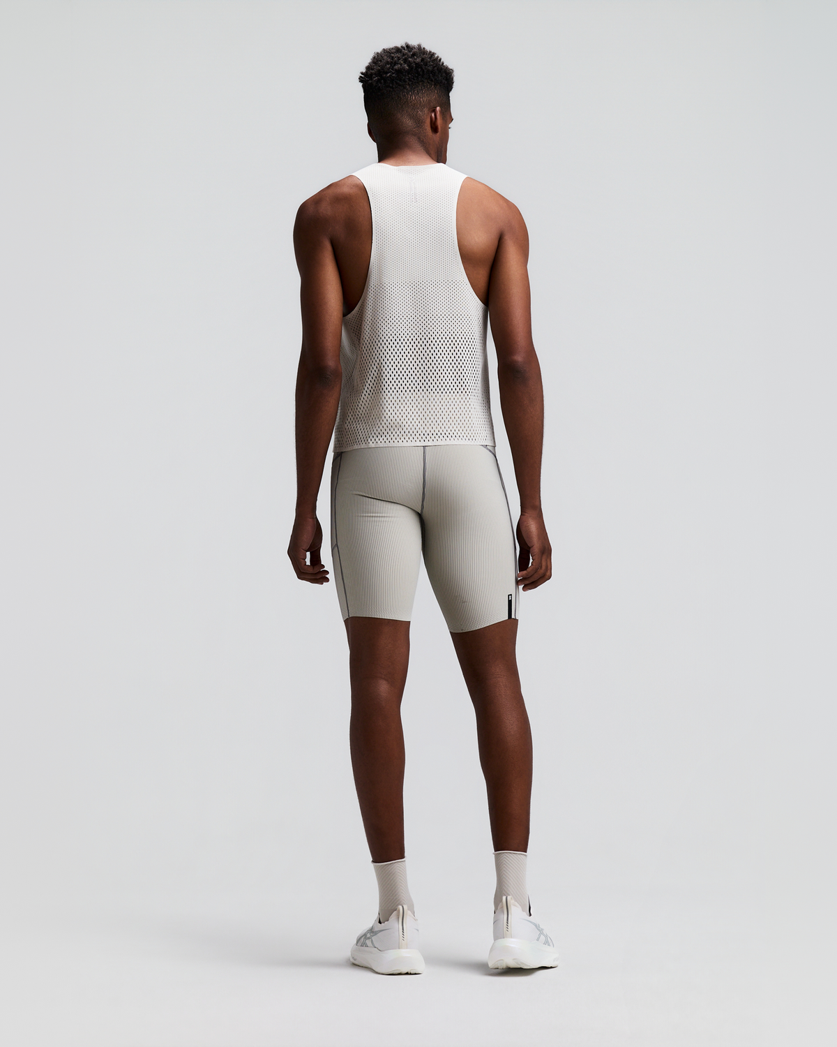 Men's Shredder™ Shorty Race Singlet - Plaster